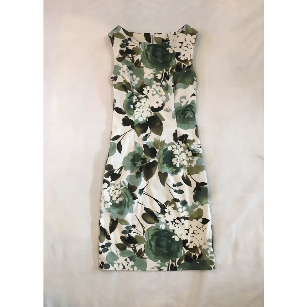 Connected, Floral Green dress